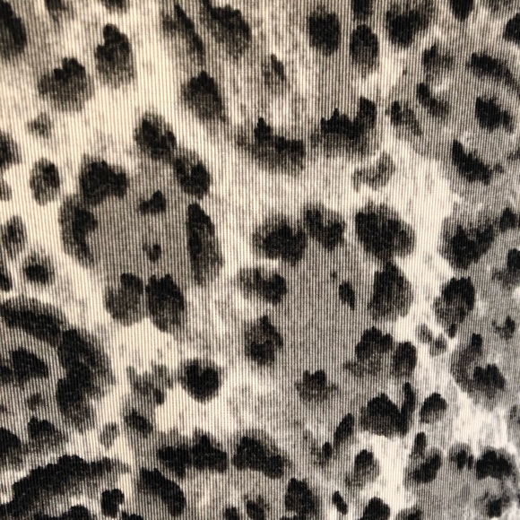 Chico’s Easy Wear gray leopard swing dress - Picture 4 of 4